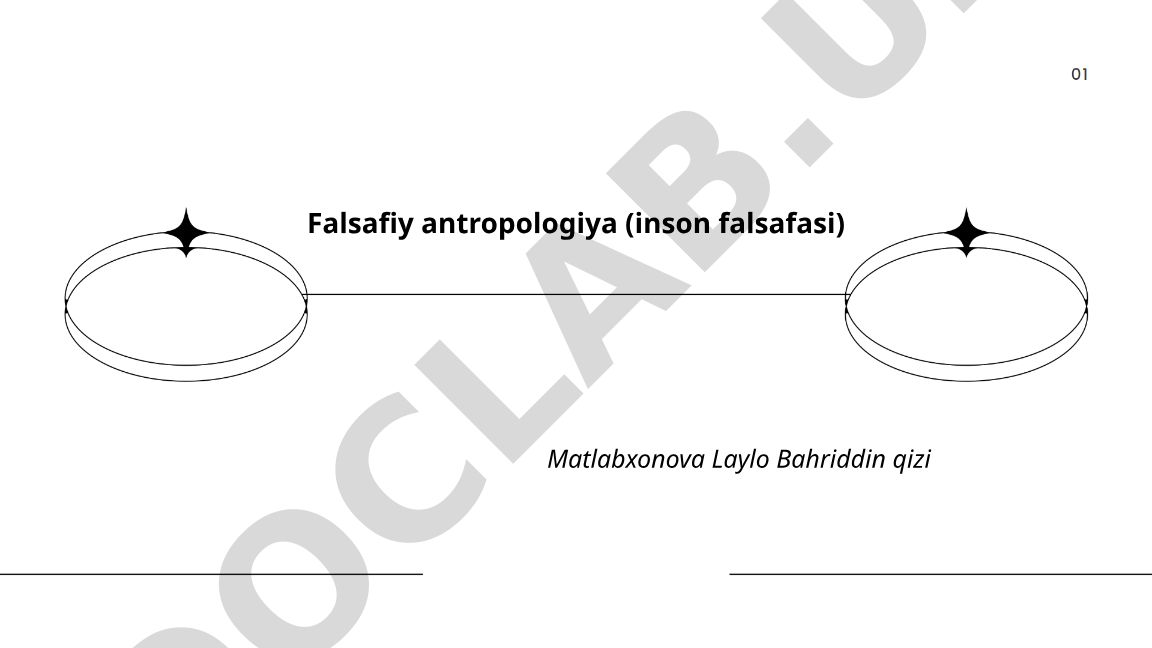 Falsafiy antropologiya (inson falsafasi)