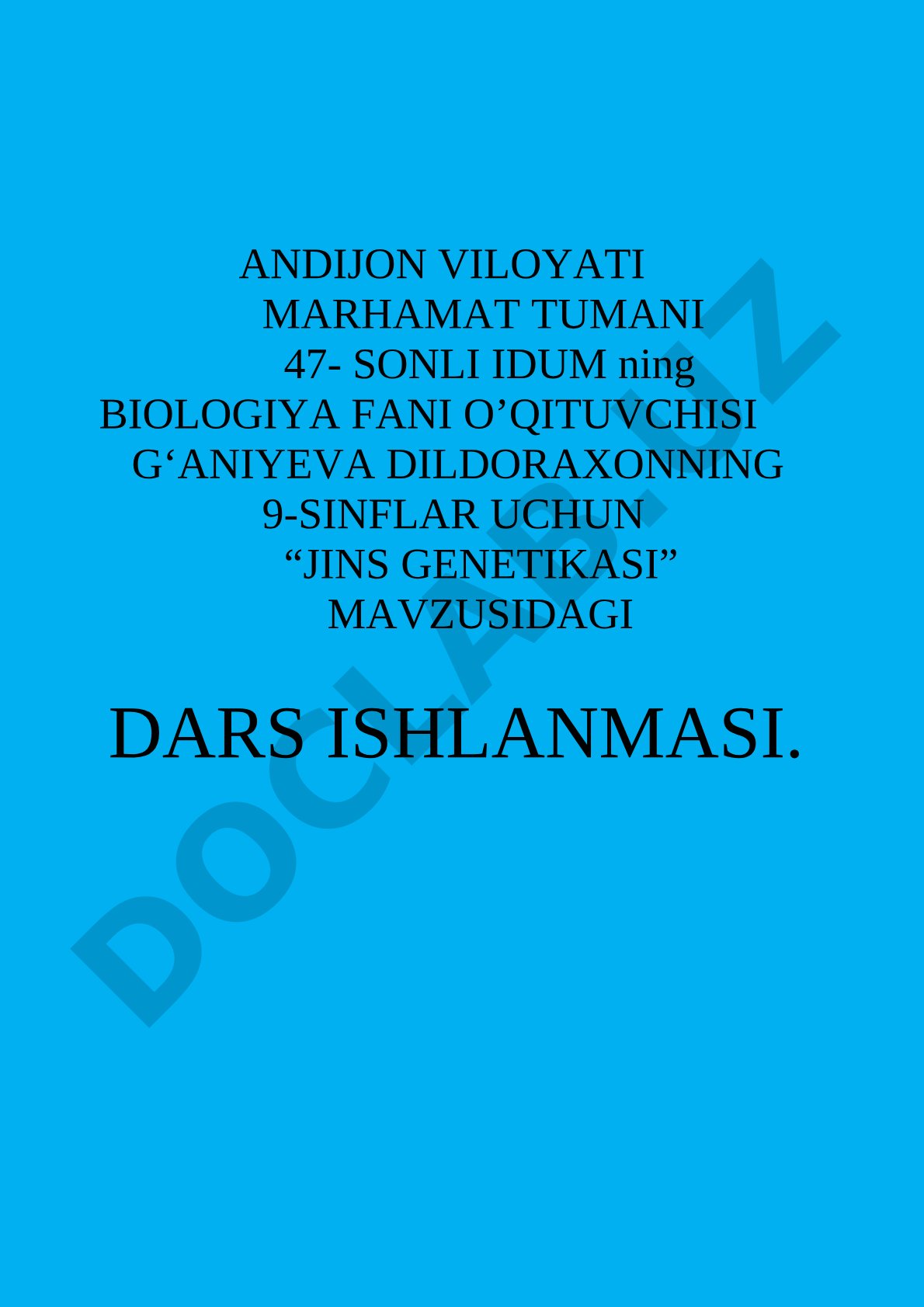 Jins genetikasi