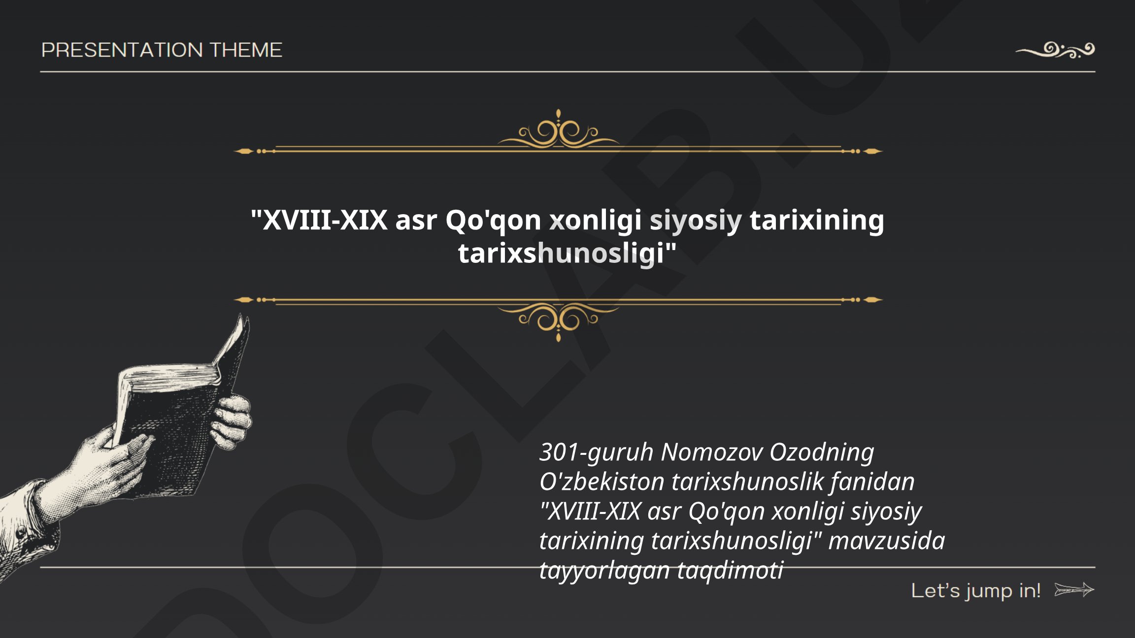 XVIII-XIX asr Qo'qon xonligi siyosiy tarixining tarixshunosligi