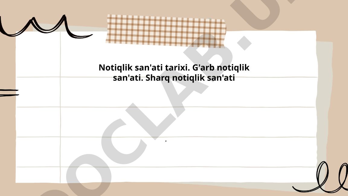Notiqlik san'ati tarixi: G'arb va Sharq an'analari