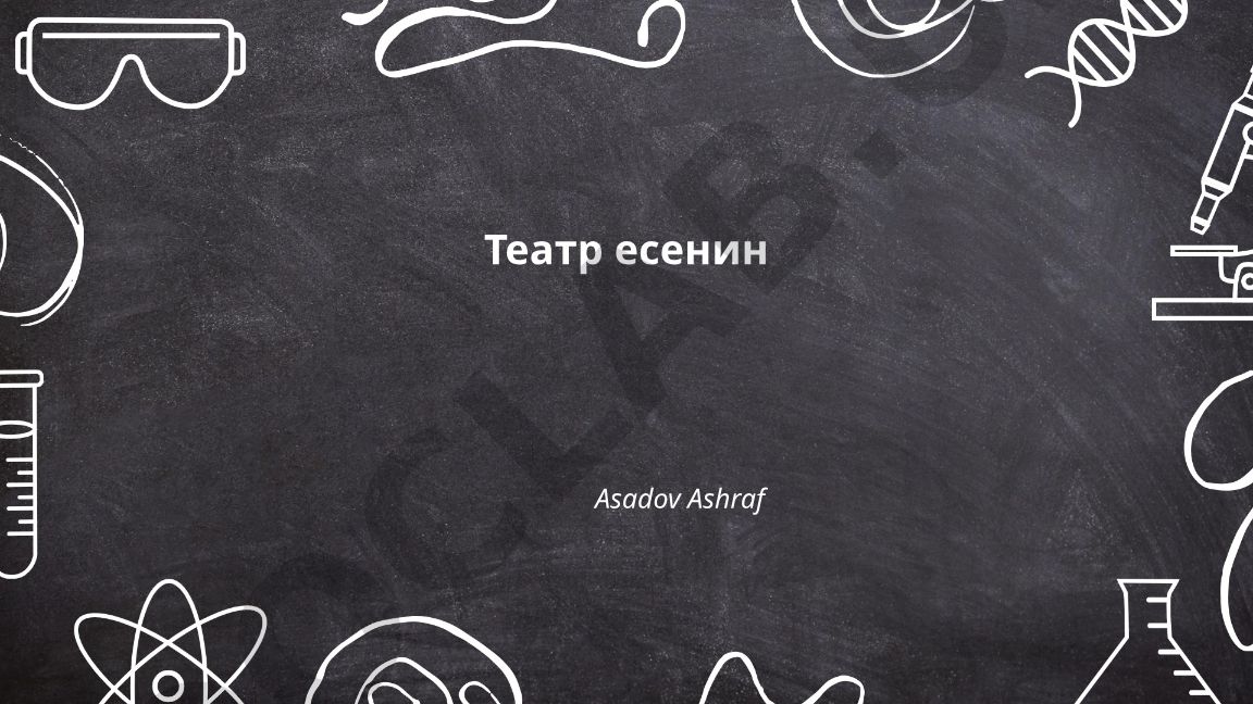 Театр Есенин: история создания и спектакли о поэте