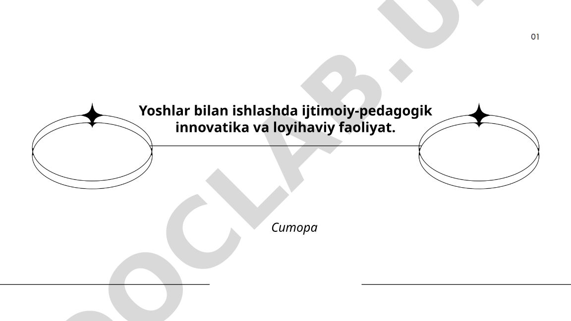 Yoshlar bilan ishlashda ijtimoiy-pedagogik innovatika va loyihaviy faoliyat