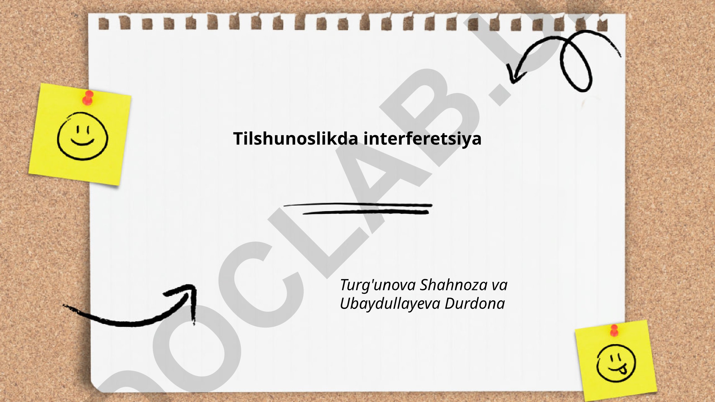 Tilshunoslikda interferensiya hodisasi va nazariyalari