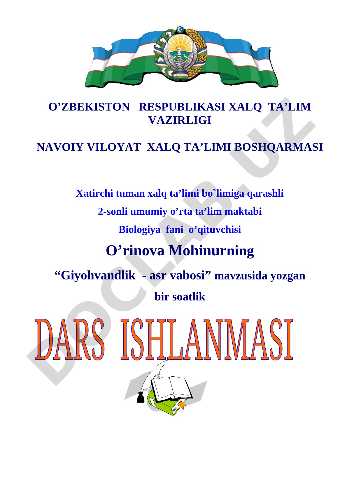 Giyohvandlik - asr vabosi