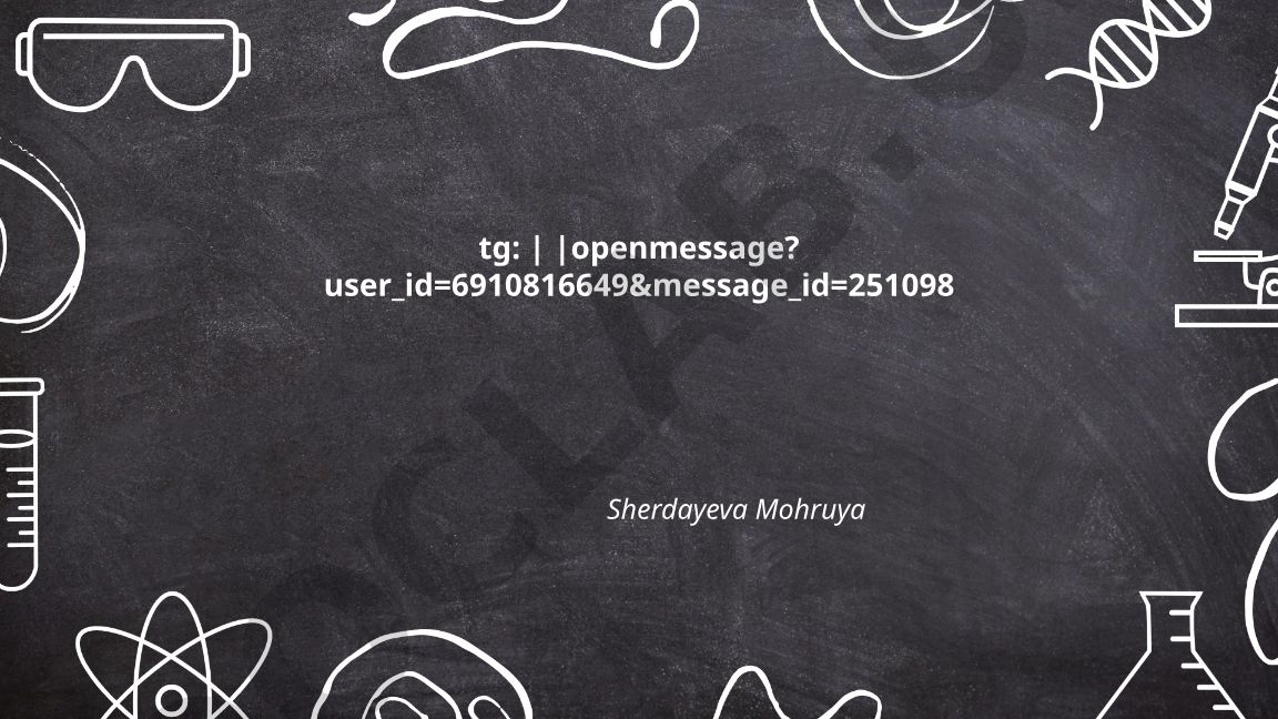 Telegram chuqur havolalari tuzilishi va parametrlari