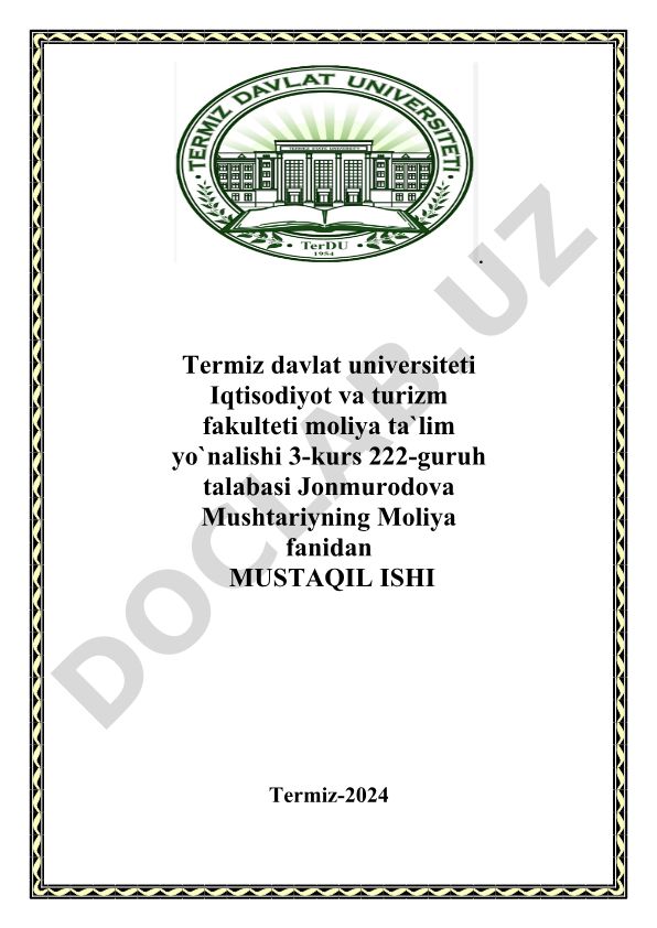 Turkiyaning geografiyasi, iqtisodiy holati va qishloq xo'jaligi