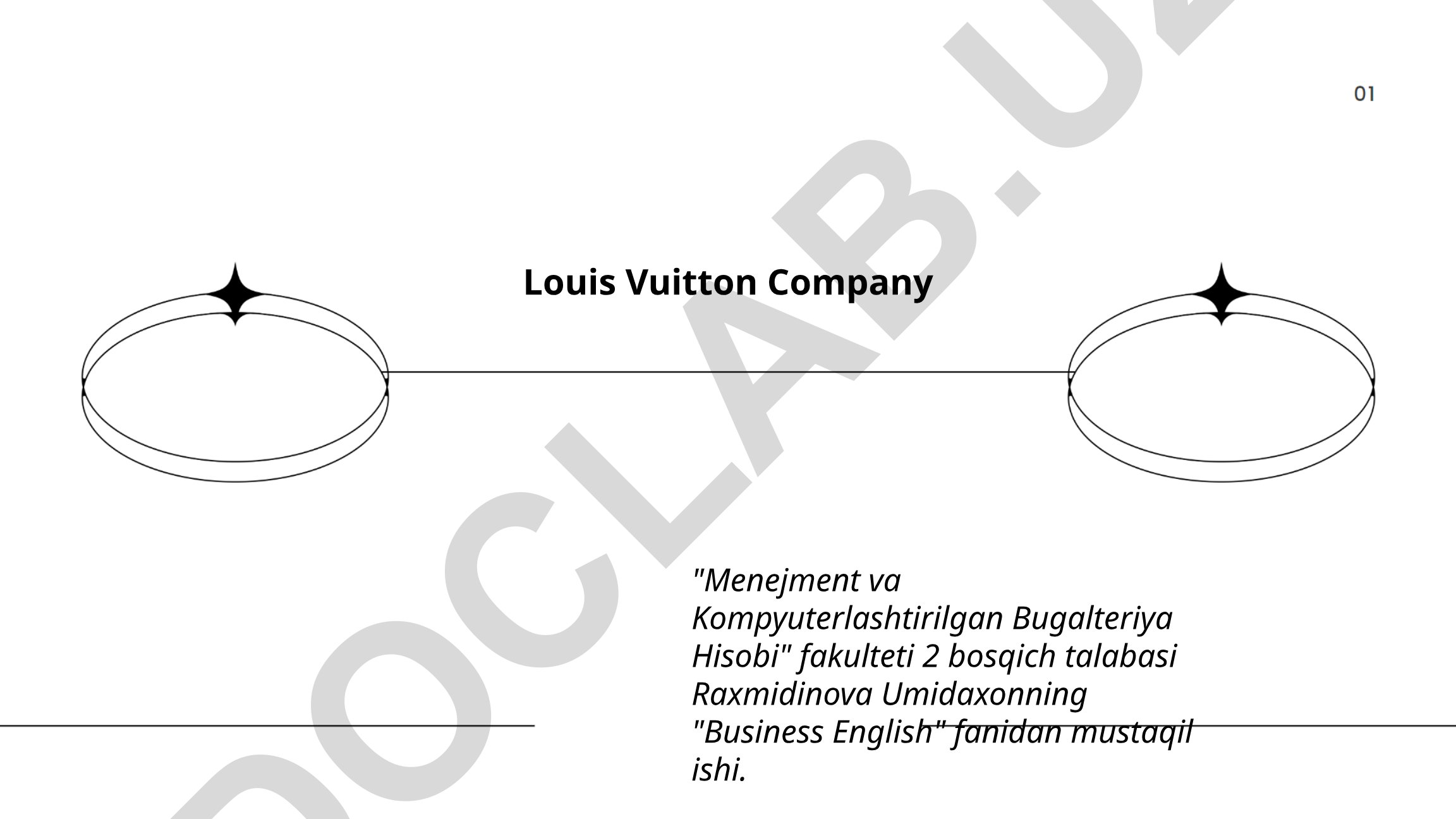 Louis Vuitton kompaniyasi tarixi va brend identifikatsiyasi