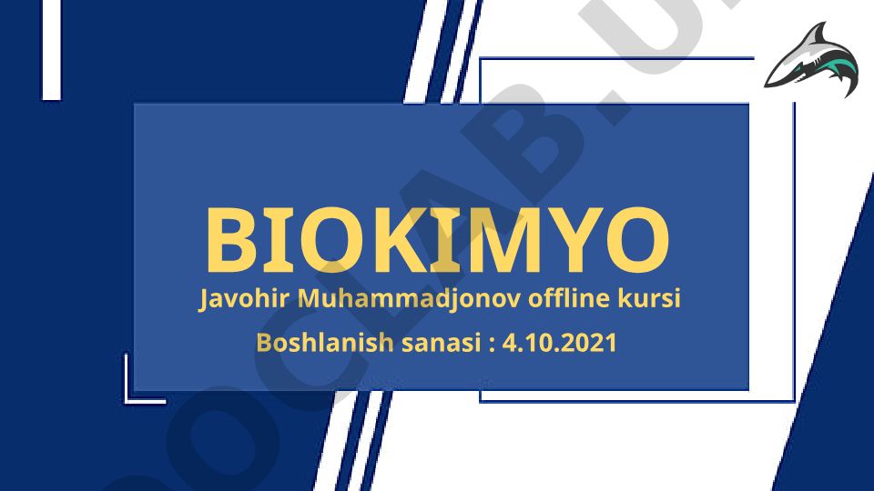 Biokimyo kursi: Medical English va klinik keyslar