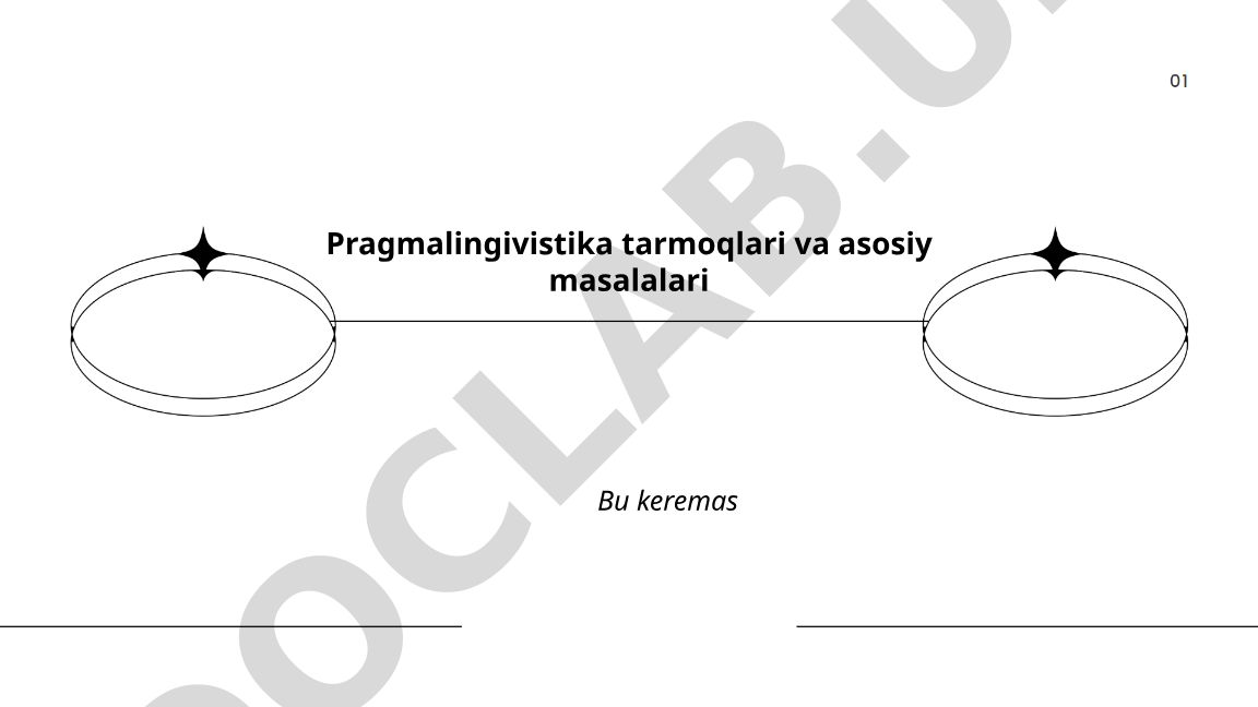 Pragmalingivistika tarmoqlari va asosiy masalalari