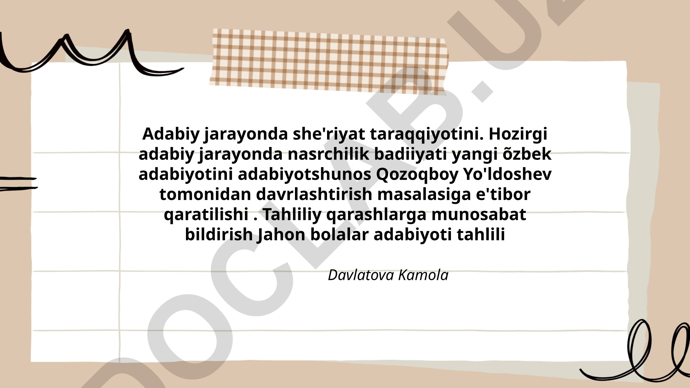 Adabiy jarayonda she'riyat taraqqiyoti va nasr badiiyati