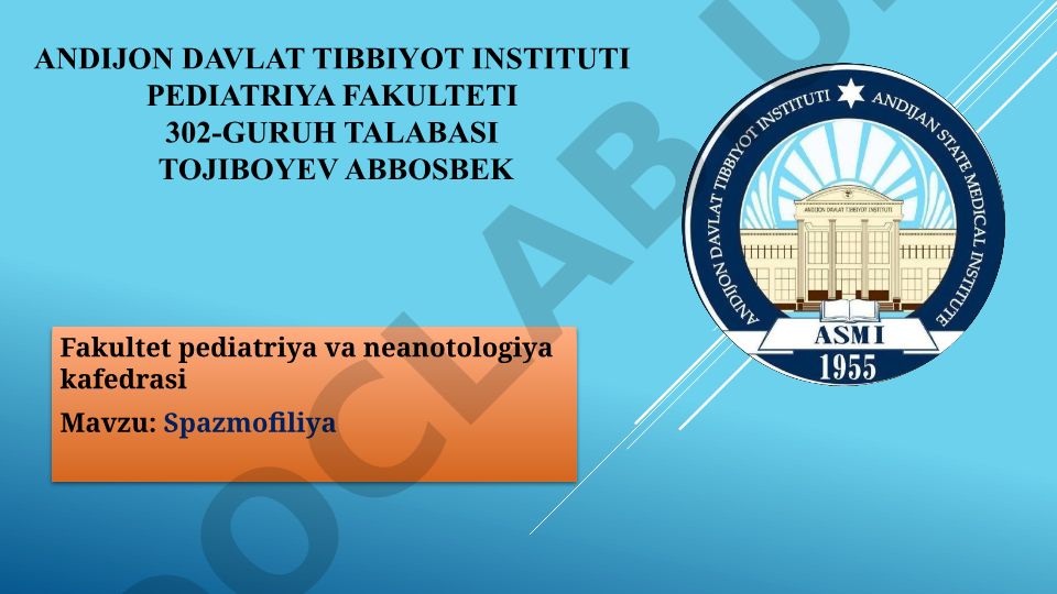 Spazmofiliya