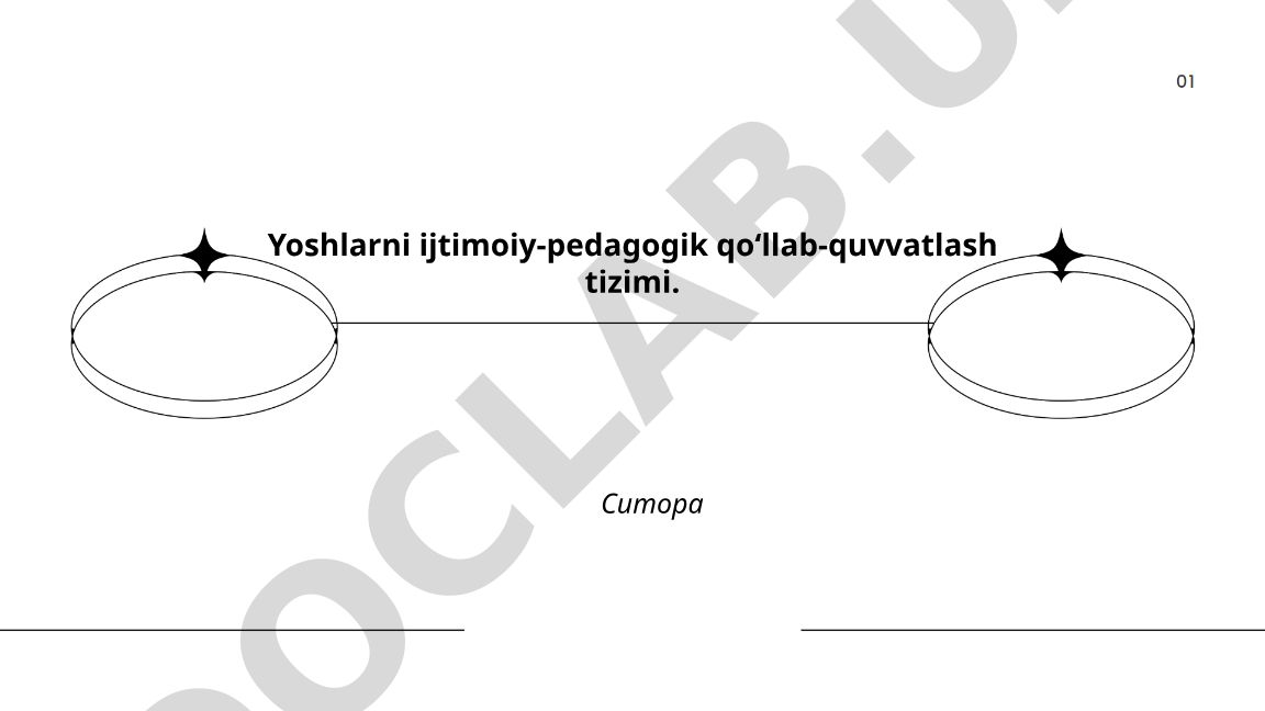 Yoshlarni ijtimoiy-pedagogik qo‘llab-quvvatlash tizimi