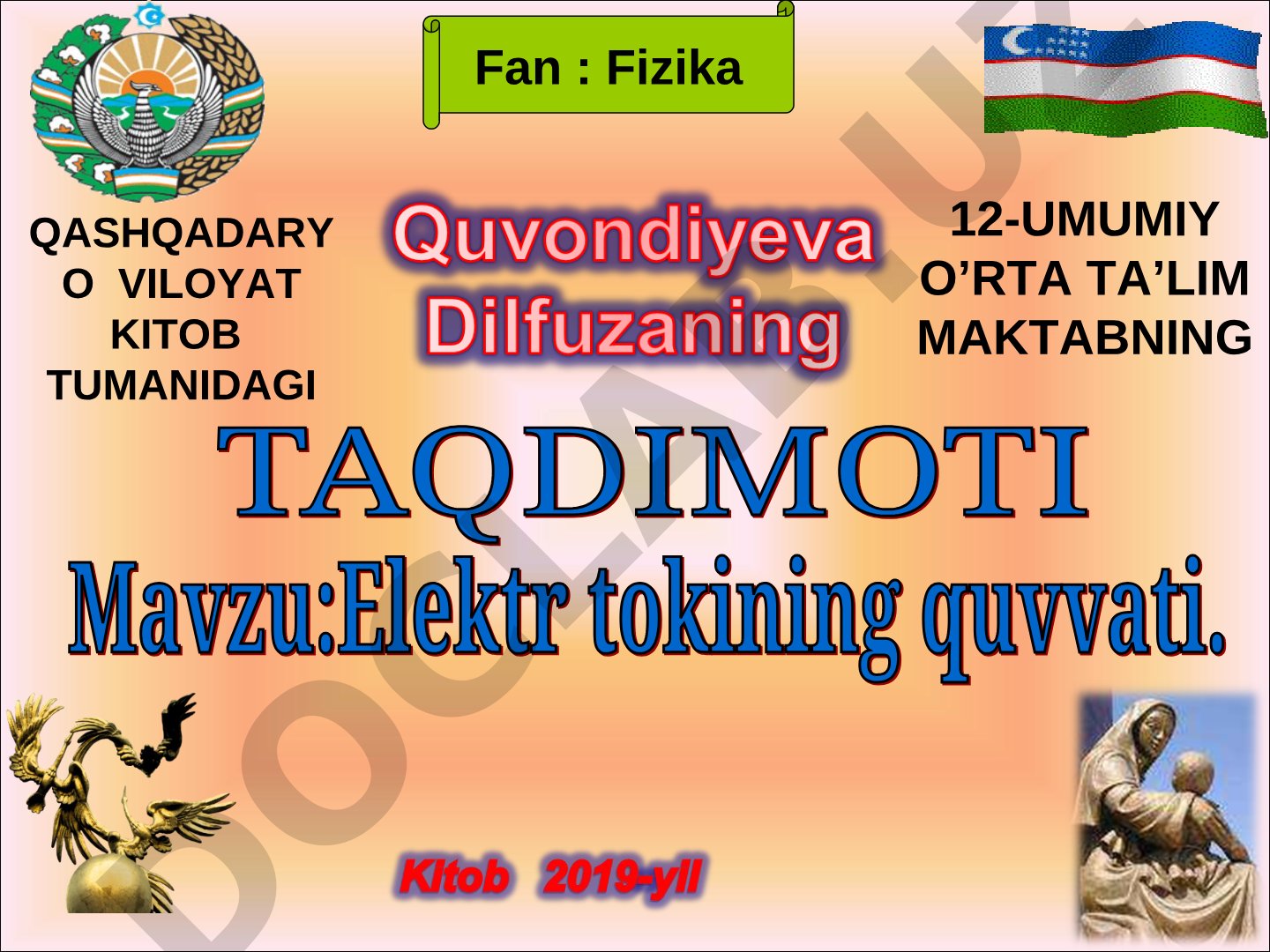 Elektr tokining quvvati