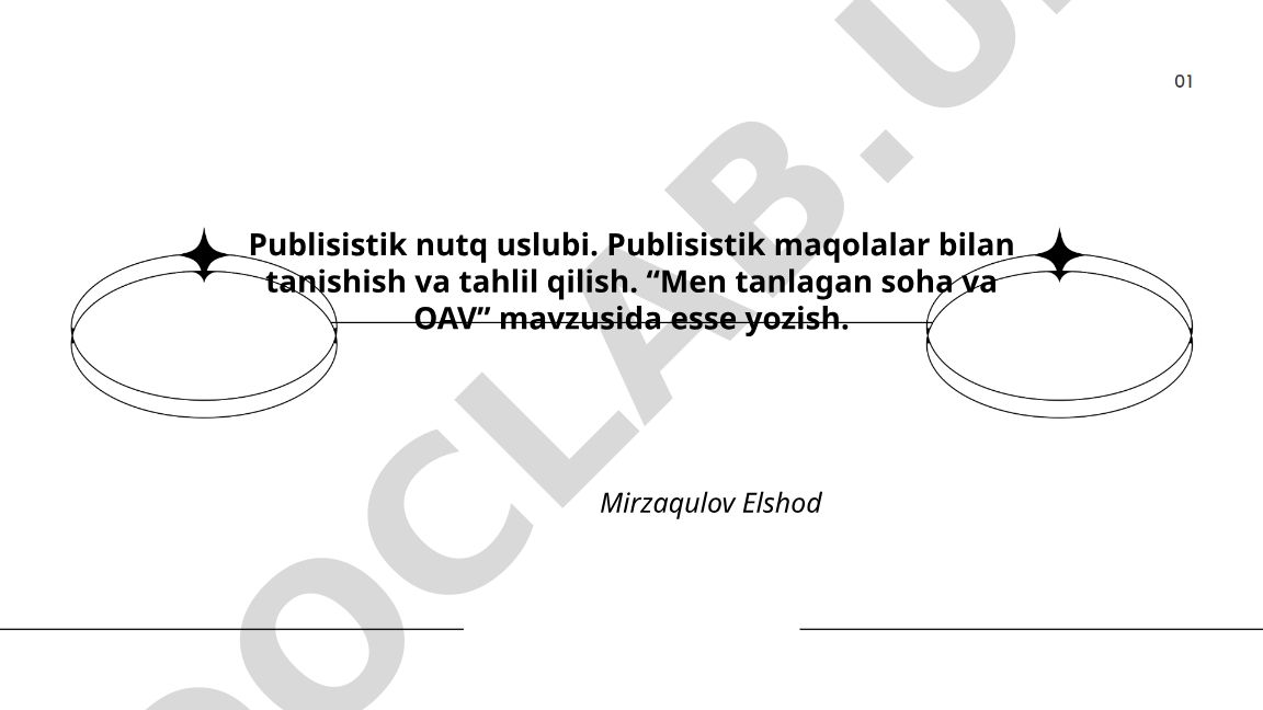 Publisistik nutq uslubi va maqolalar tahlili