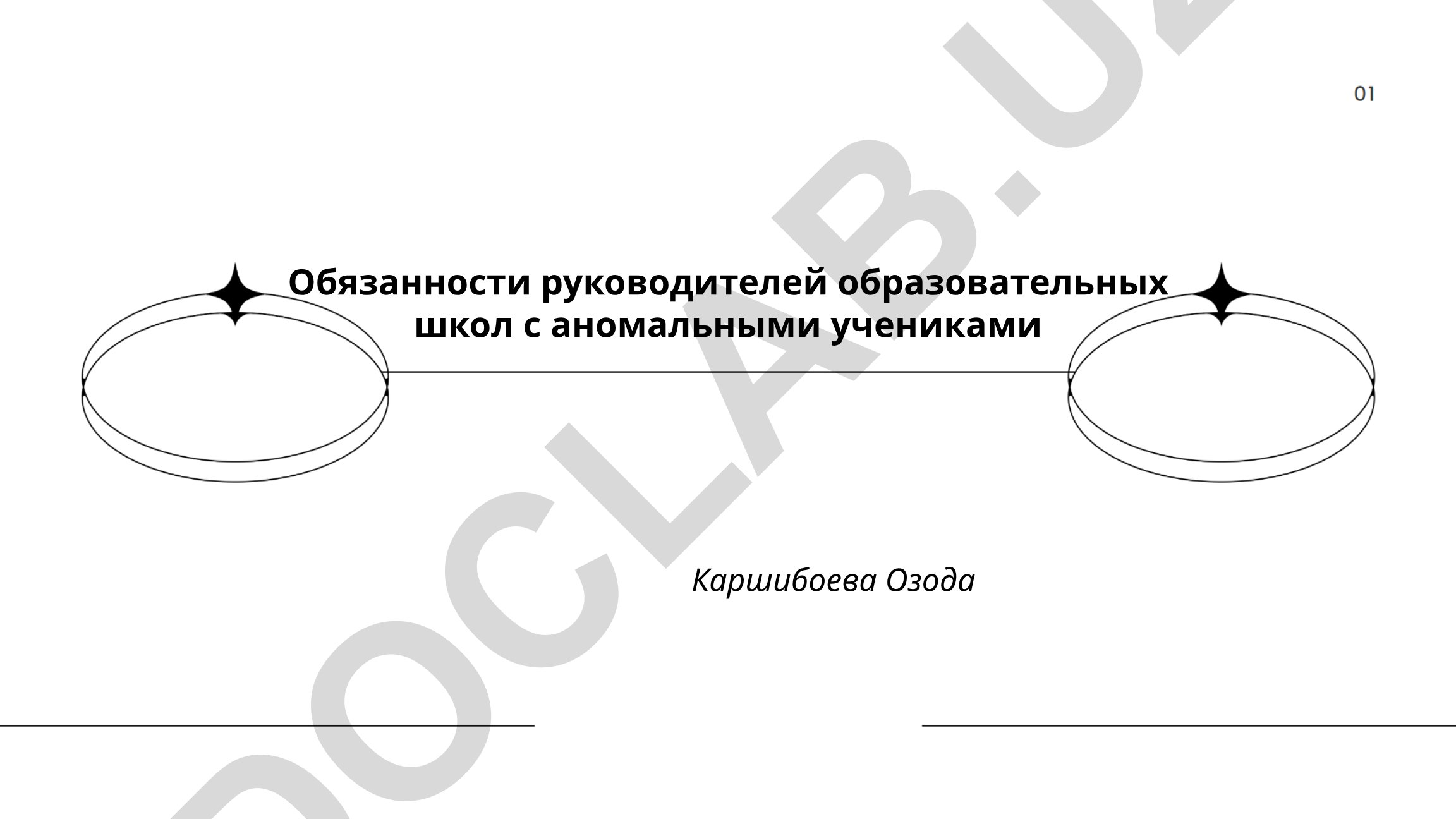 Обязанности руководителей образовательных школ с аномальными учениками
