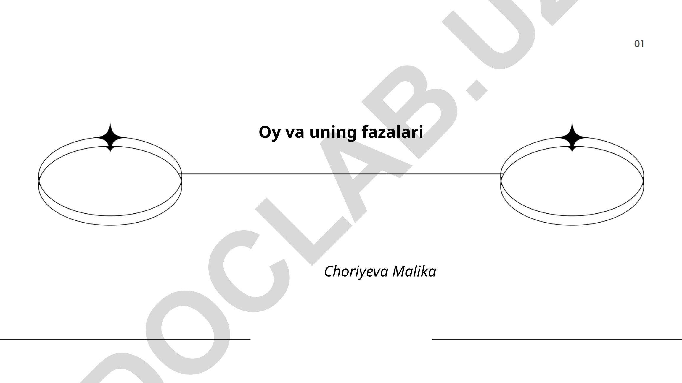 Oy va uning fazalari