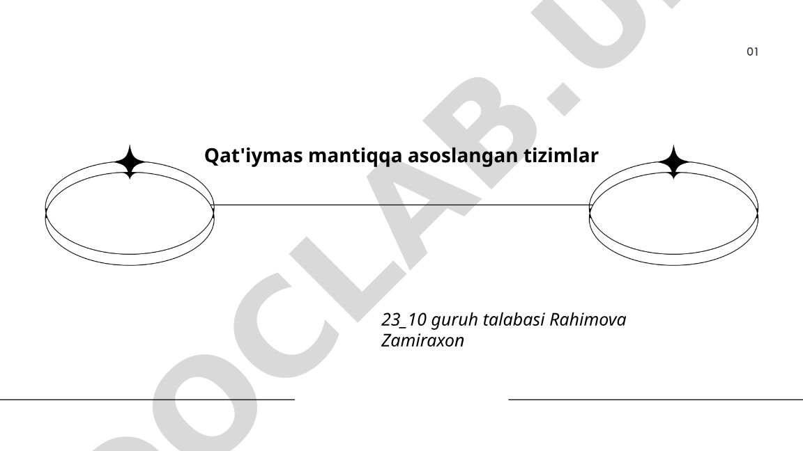 Noaniq mantiq nazariyasi va noaniq to'plamlar