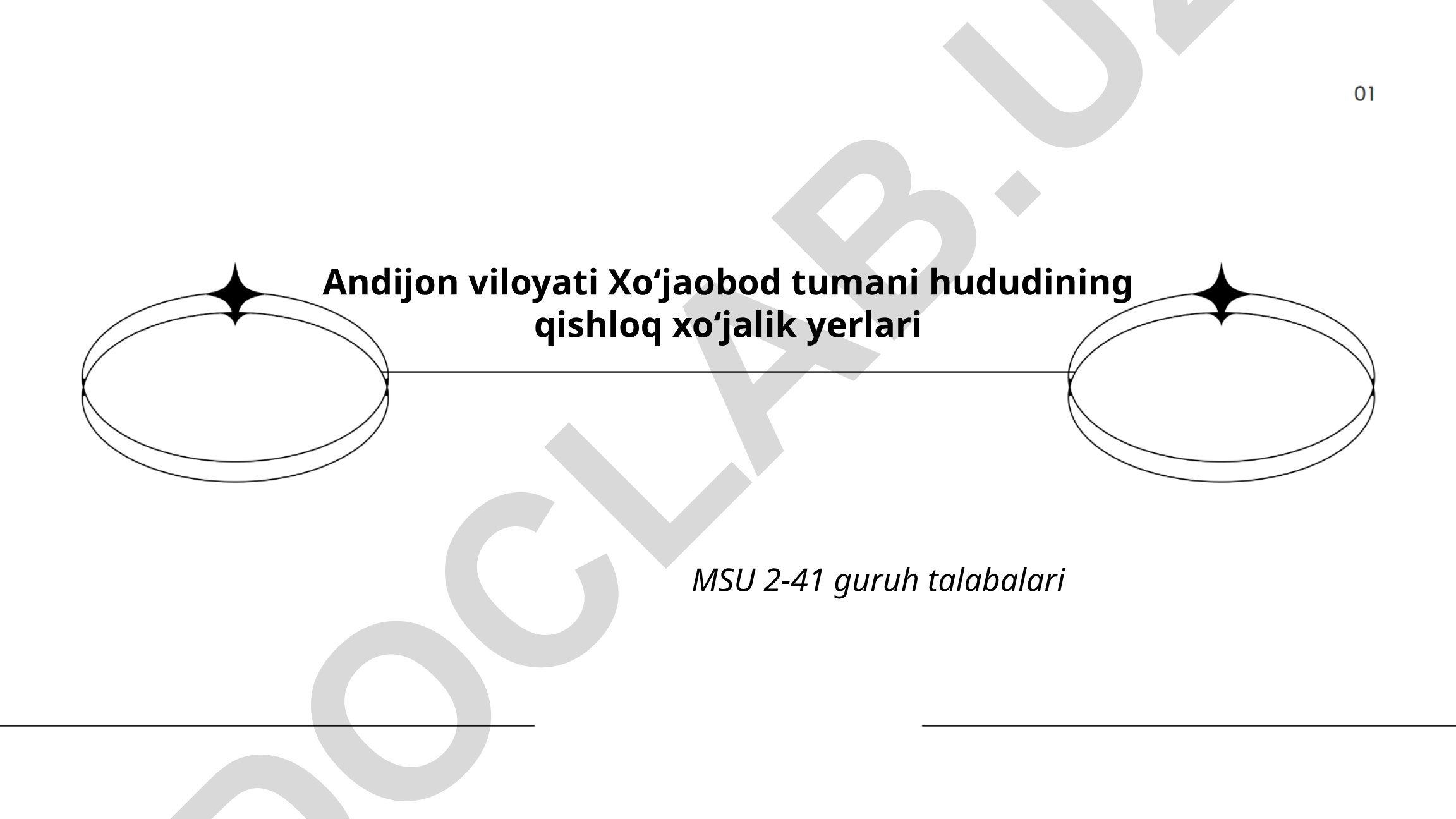Xoʻjaobod tumani qishloq xoʻjalik yerlari va tuproq tahlili