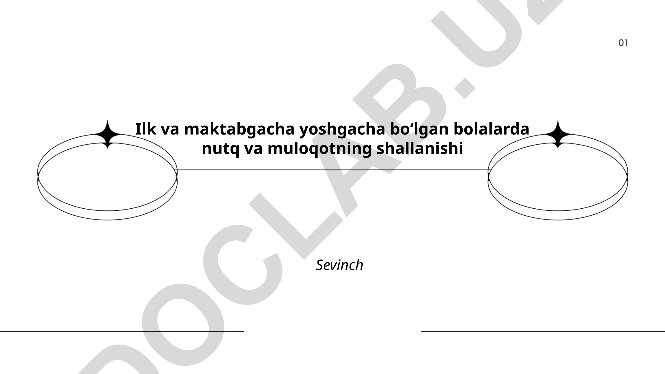 Ilk va maktabgacha yoshdagi bolalarda nutq shallanishi