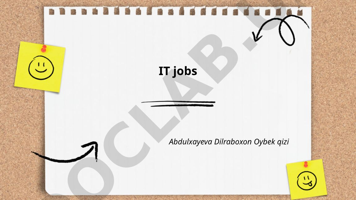 IT kasblari: Software Engineer va Front-End Developer