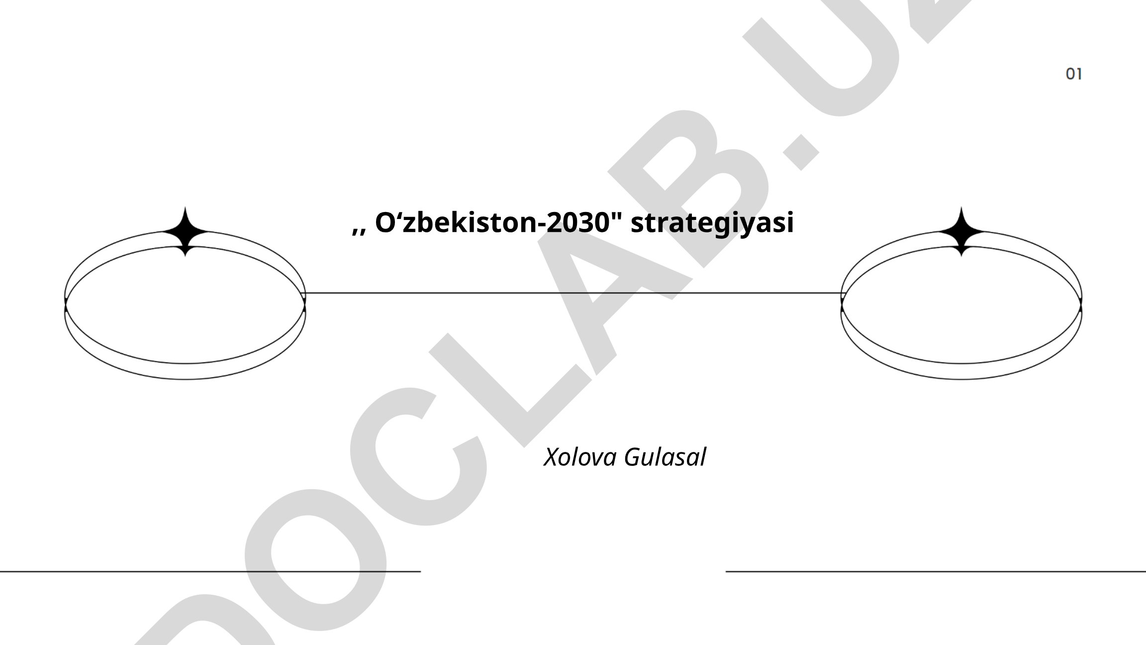 Oʻzbekiston-2030 strategiyasi: iqtisodiy o'sish, energetika va transport rivojlanishi