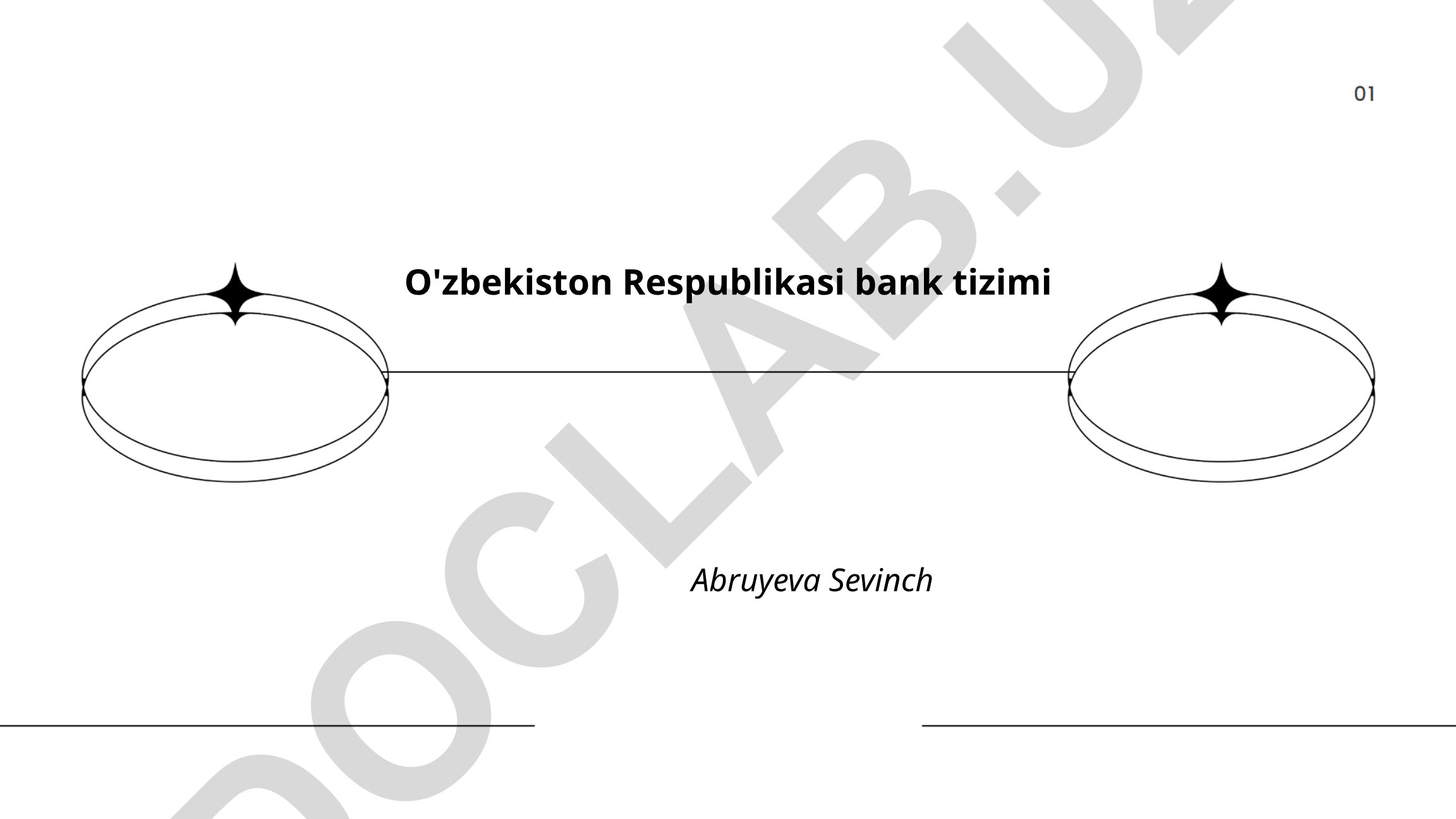 O'zbekiston Respublikasi bank tizimi