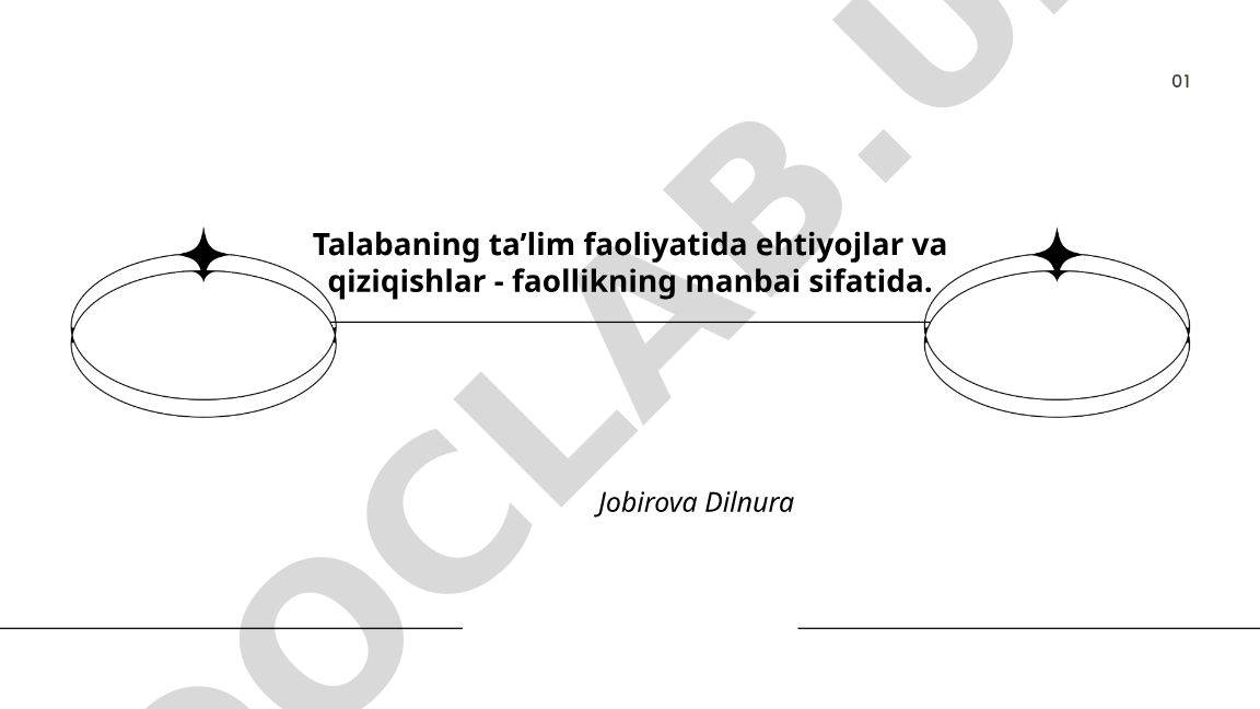 Talabaning ta'lim faoliyatida ehtiyojlar va qiziqishlar - faollikning manbai sifatida