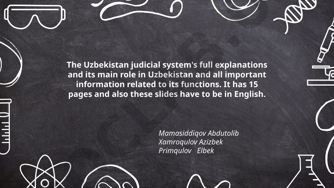 Uzbekistan Judicial System: Structure, Functions and Legal Framework