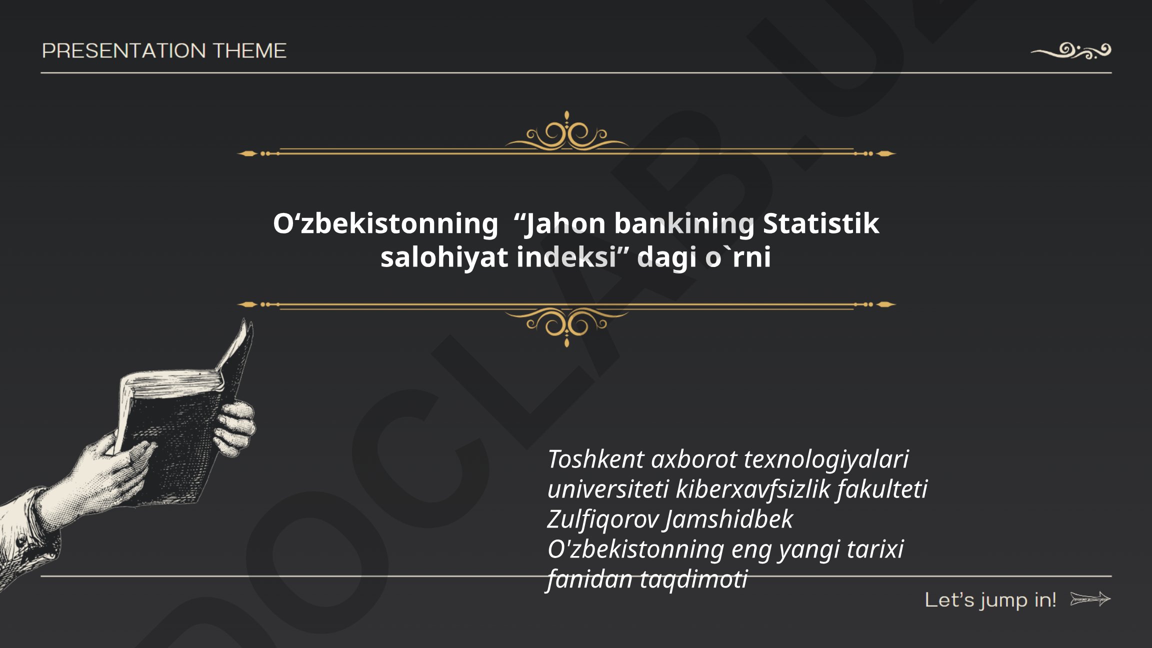 O'zbekistonning Jahon bankining Statistik salohiyat indeksidagi o'rni