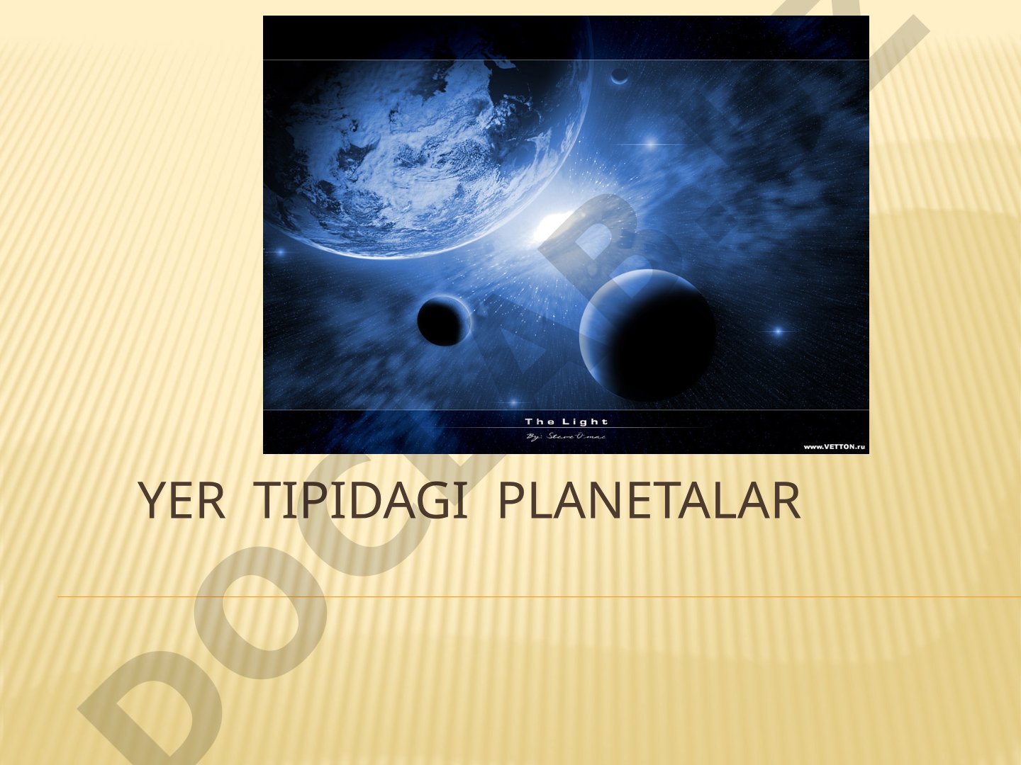 Yer tipidagi sayyoralar