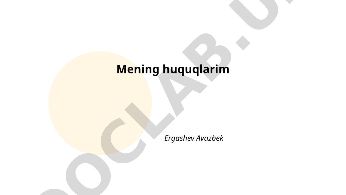 Inson huquqlari: ta'lim, sog'liq va mehnat huquqlari