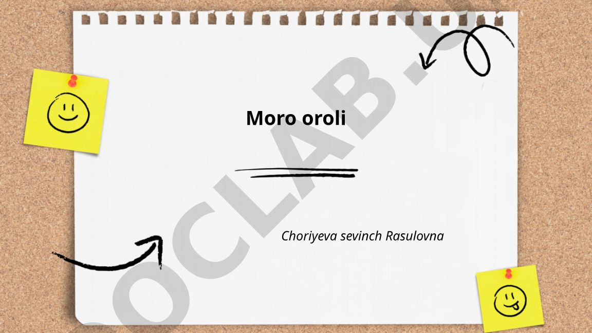 Moro orolining geografik joylashuvi, geologik tuzilishi va iqlimi