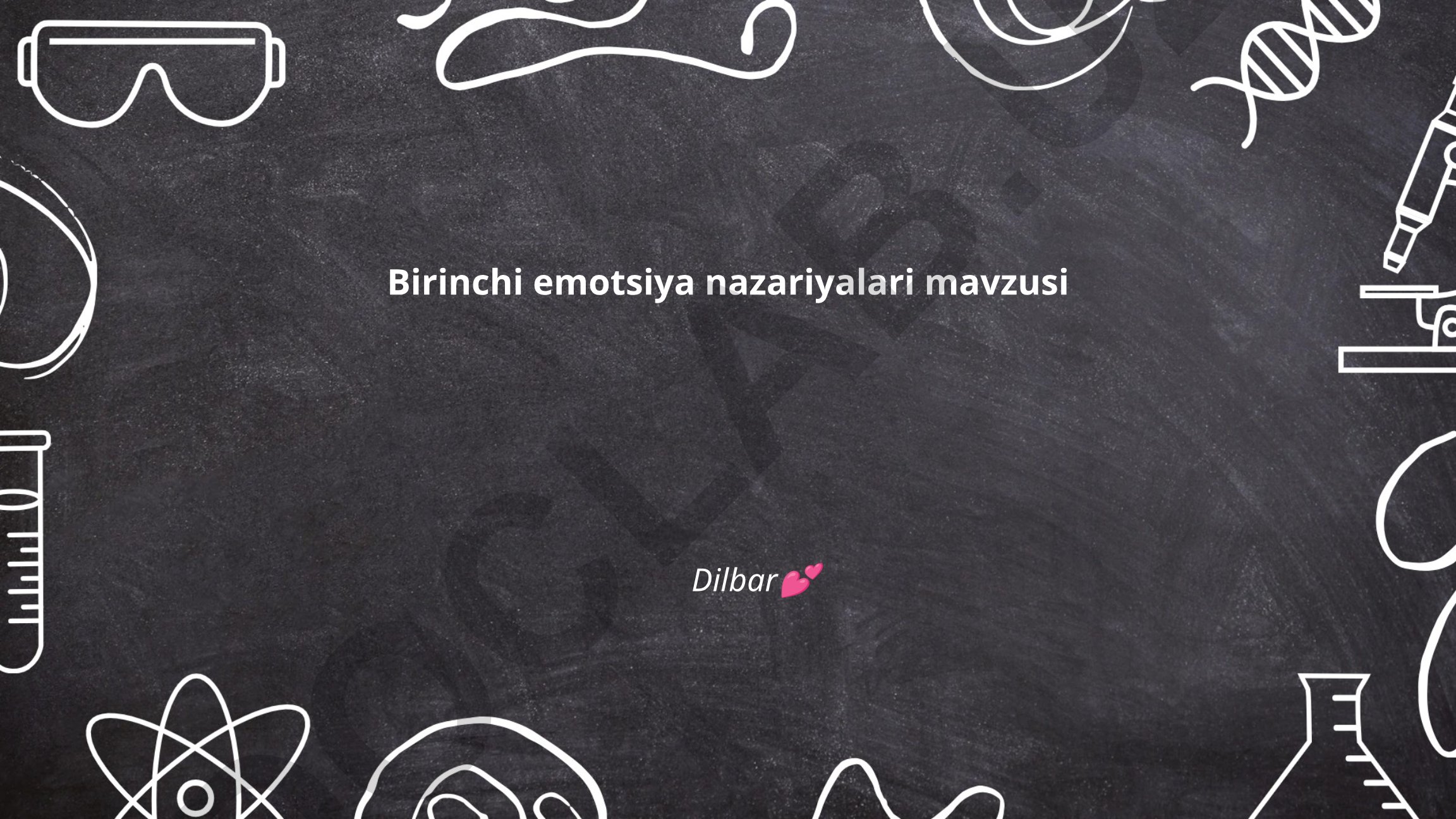 Birinchi emotsiya nazariyalari