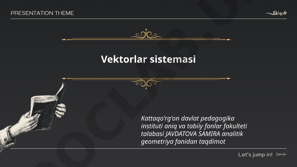 Vektorlar sistemasi