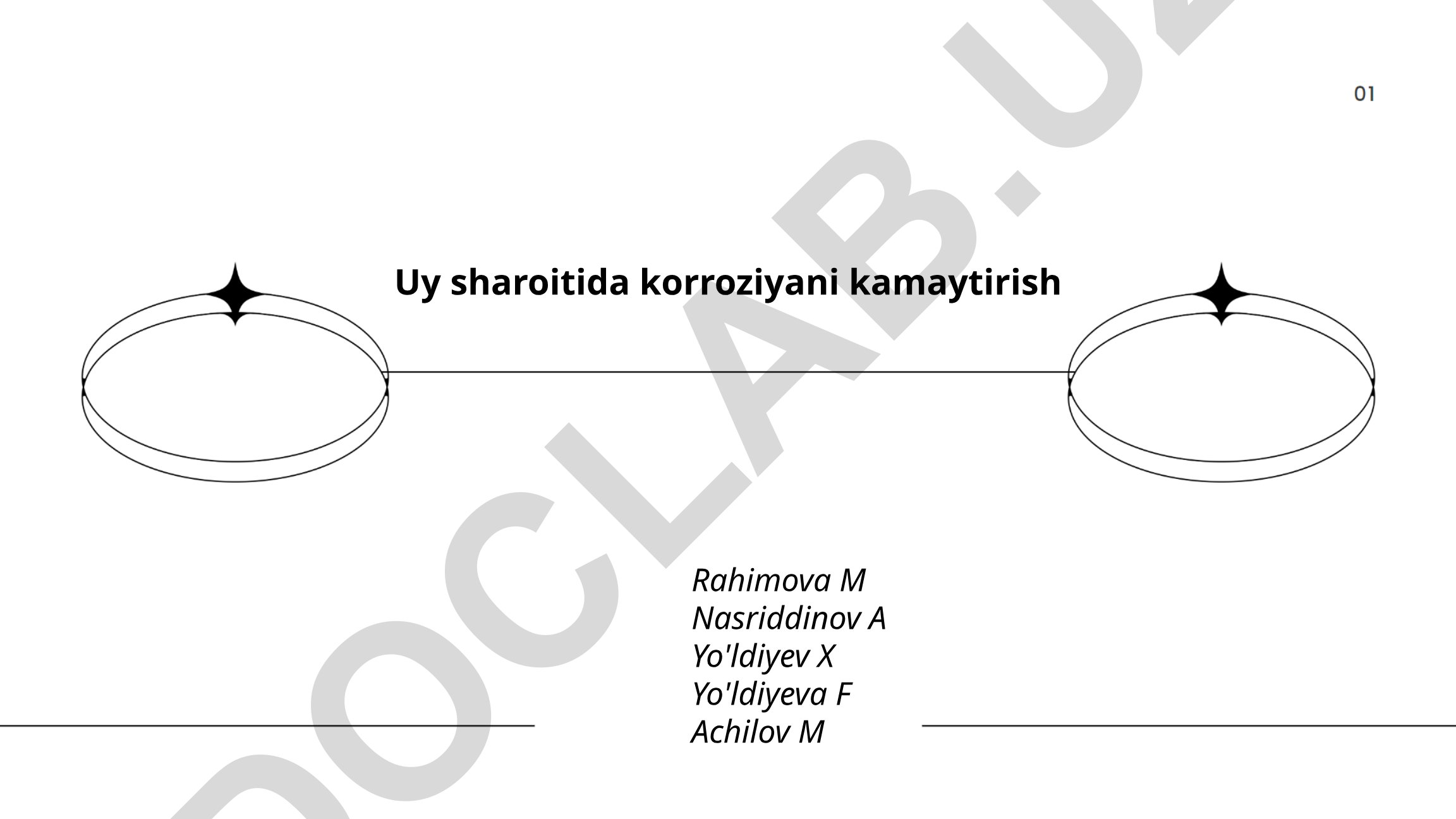 Uy sharoitida korroziyani kamaytirish