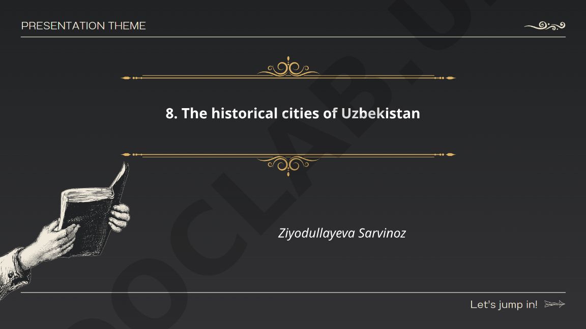 The historical cities of Uzbekistan