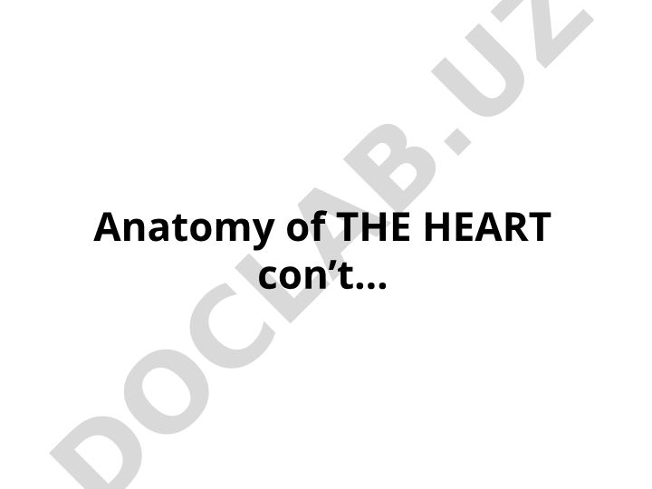 Anatomy of the Heart: Blood Supply and Coronary Arteries
