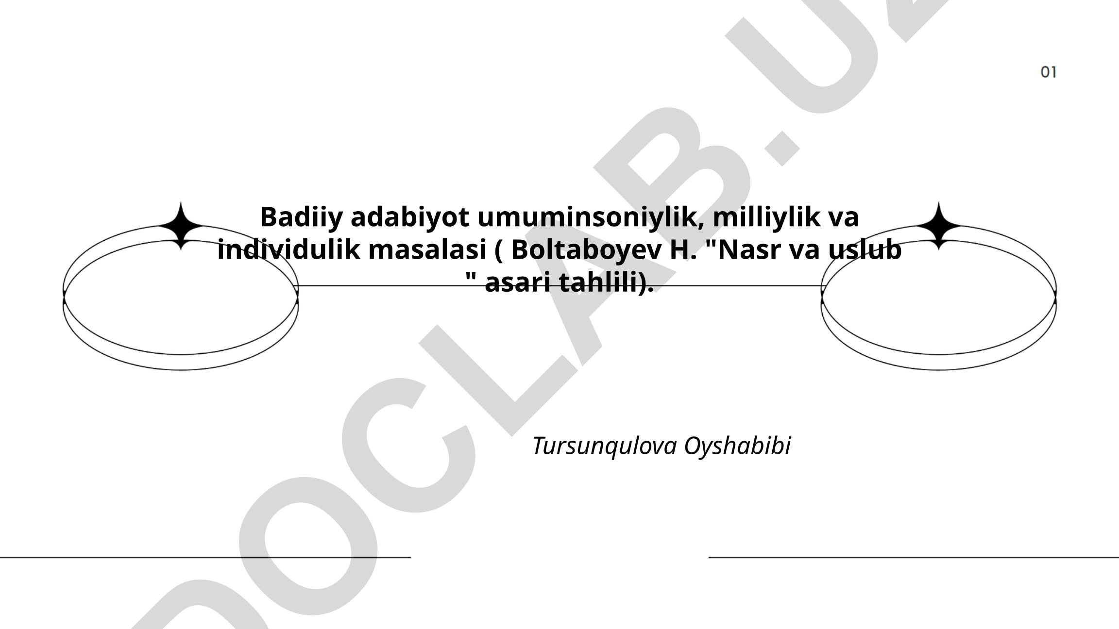 Badiiy adabiyotda umuminsoniylik, milliylik va individulik masalalari
