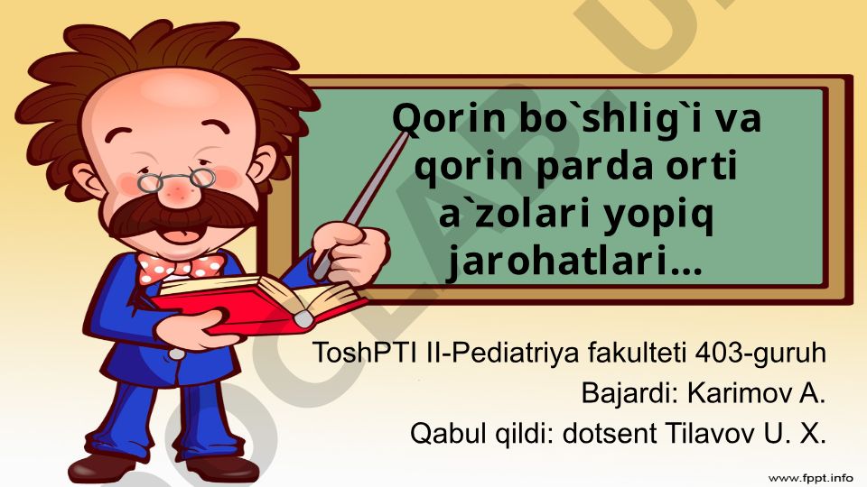Qorin bo'shlig'i va qorin parda orti a'zolari yopiq jarohatlari