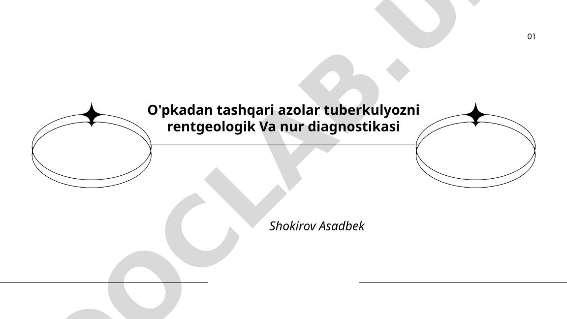O'pkadan tashqari azolar tuberkulyozini rentgenologik va nuklear diagnostikasi