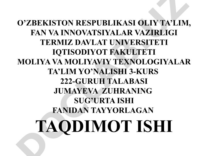 Inson hayot sug'urtasi