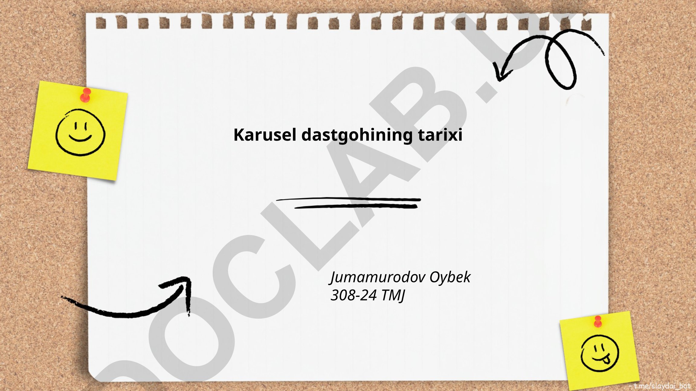 Karusel dastgohlarining kelib chiqishi, evolyutsiyasi va sanoatda qo'llanilishi