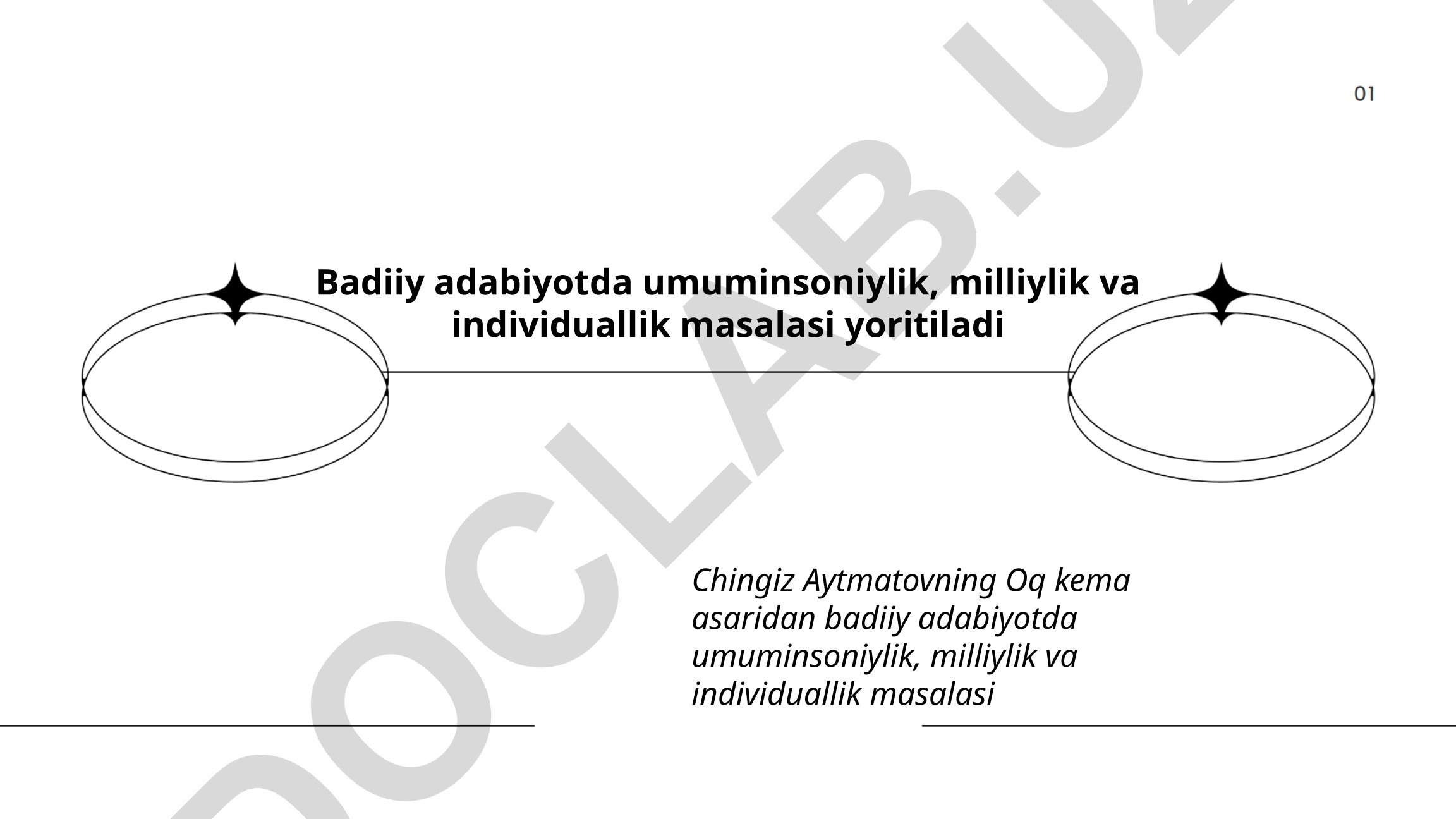 Badiiy adabiyotda umuminsoniylik, milliylik va individuallik masalasi