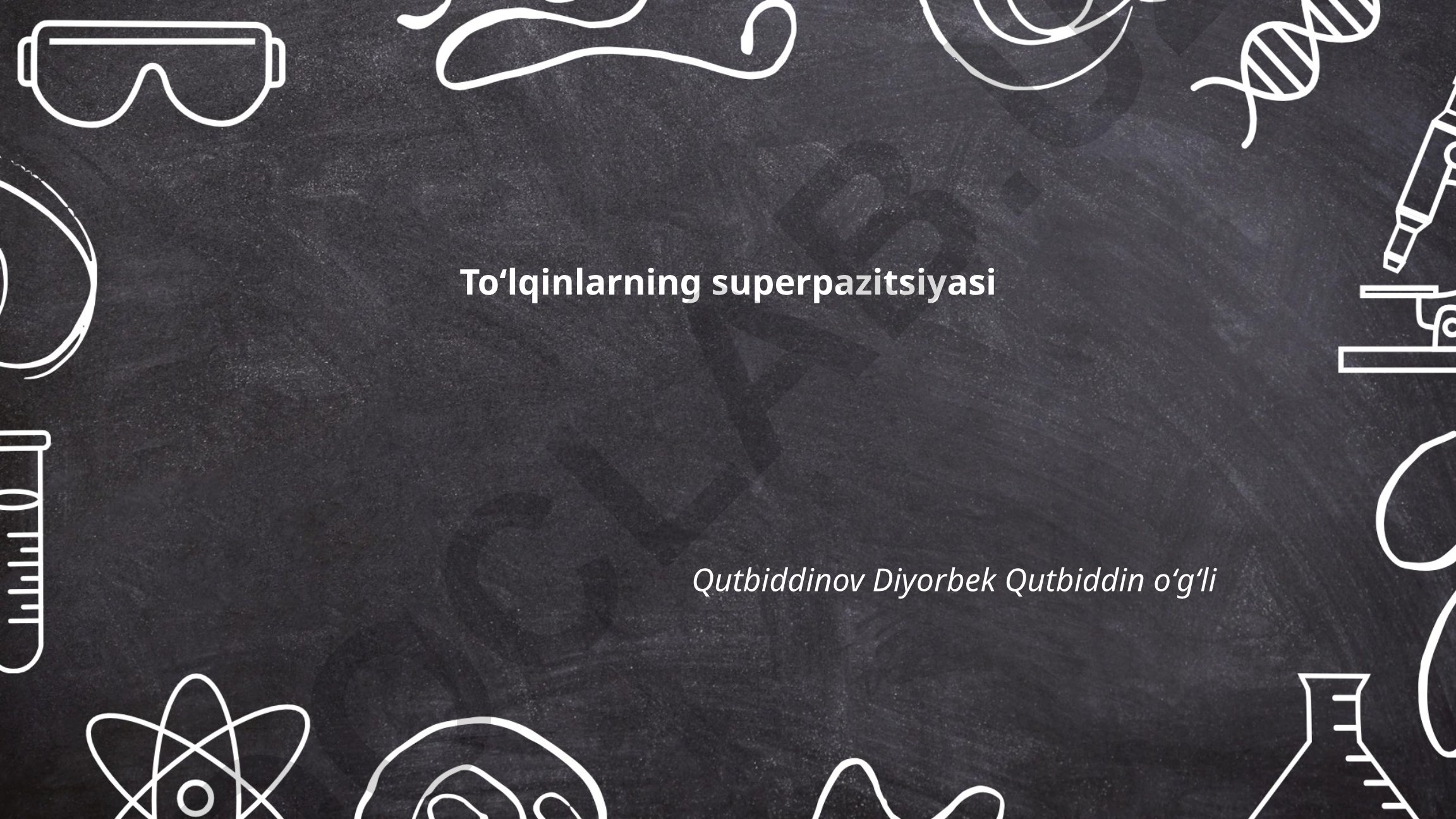 Toʻlqinlarning interferensiyasi va koherenslik