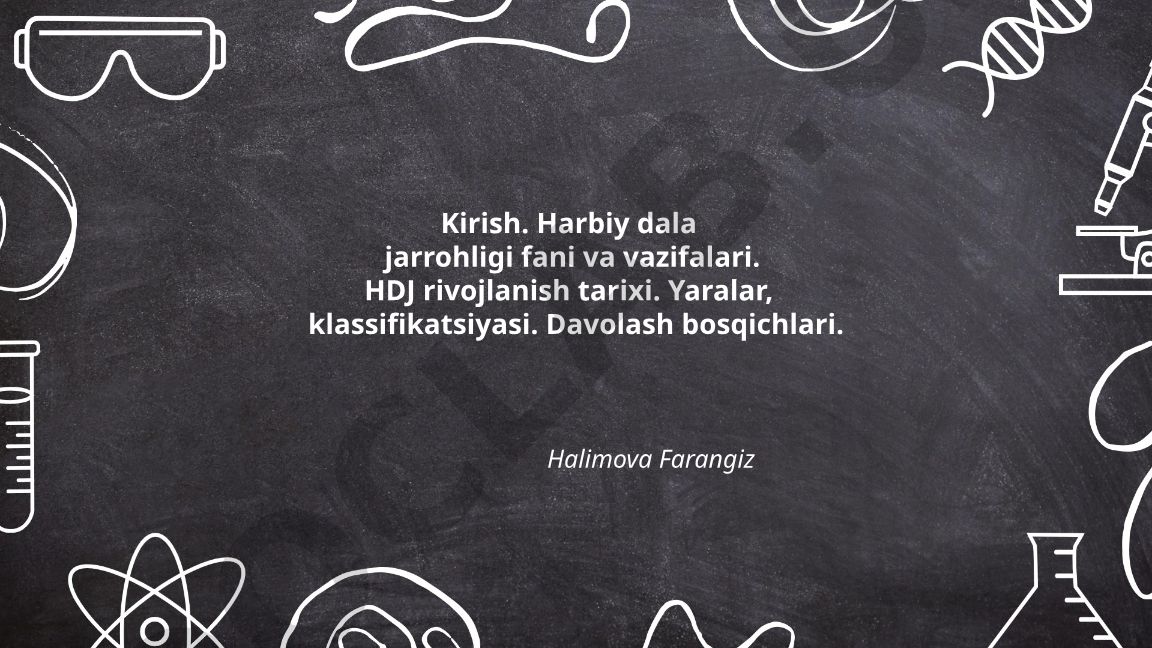 Harbiy dala jarrohligi: tushuncha, vazifalar va rivojlanish tarixi
