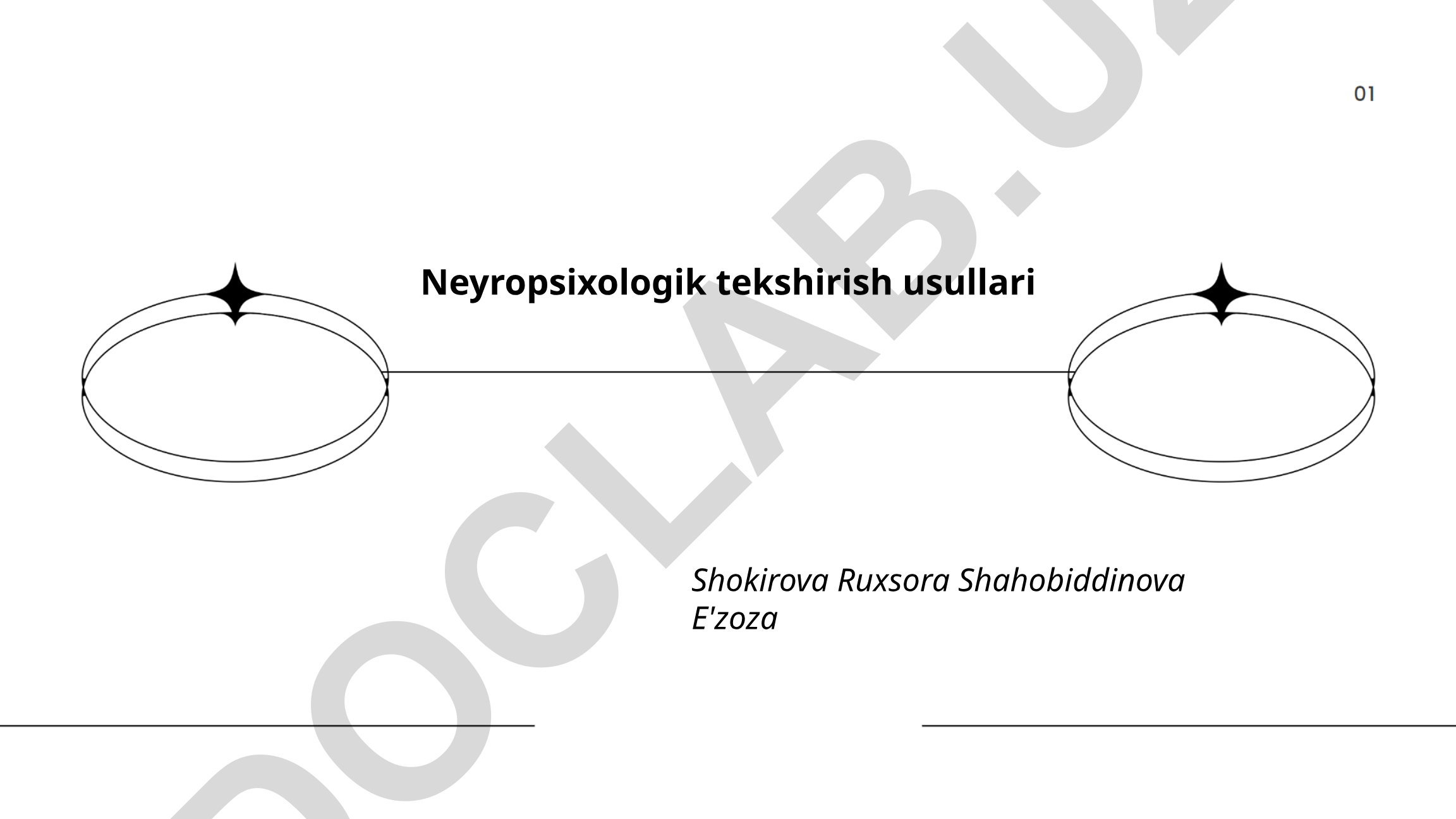 Neyropsixologik tekshirish usullari