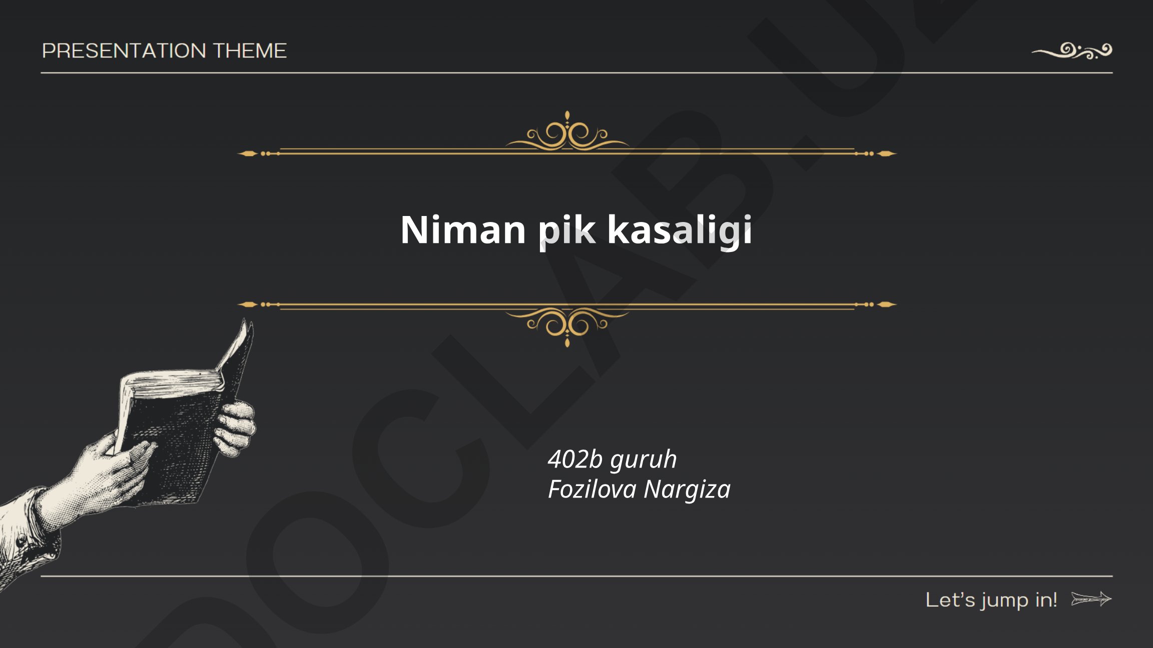 Niemann-Pick kasalligi: turlari, genetik sabablari va alomatlari