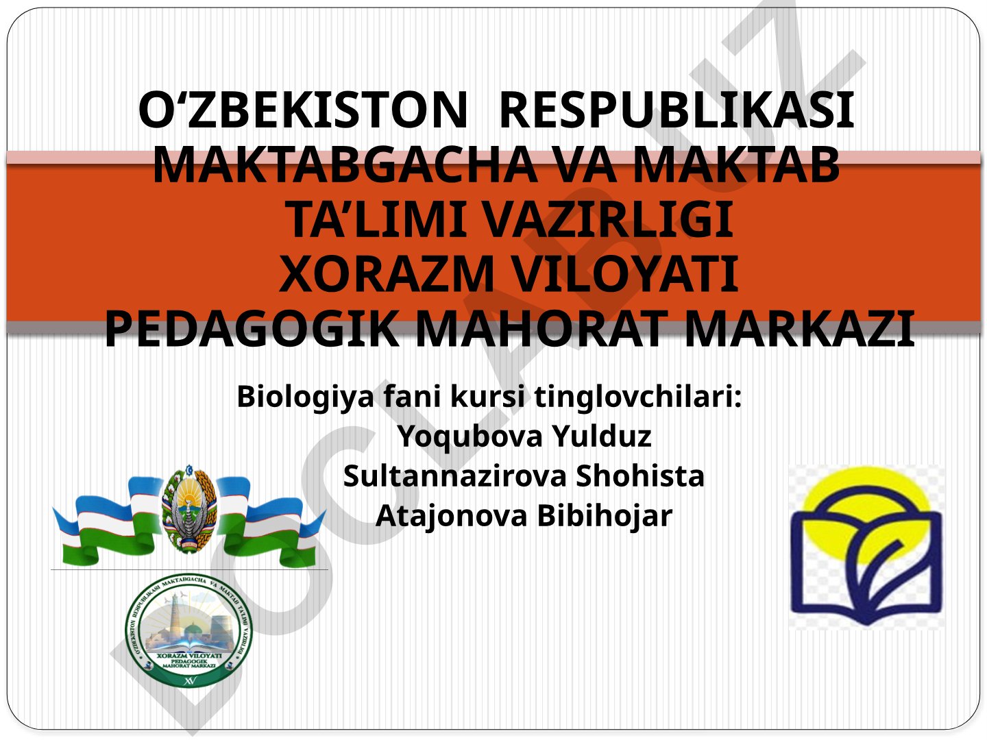 Organizmlarning oziqlanishi