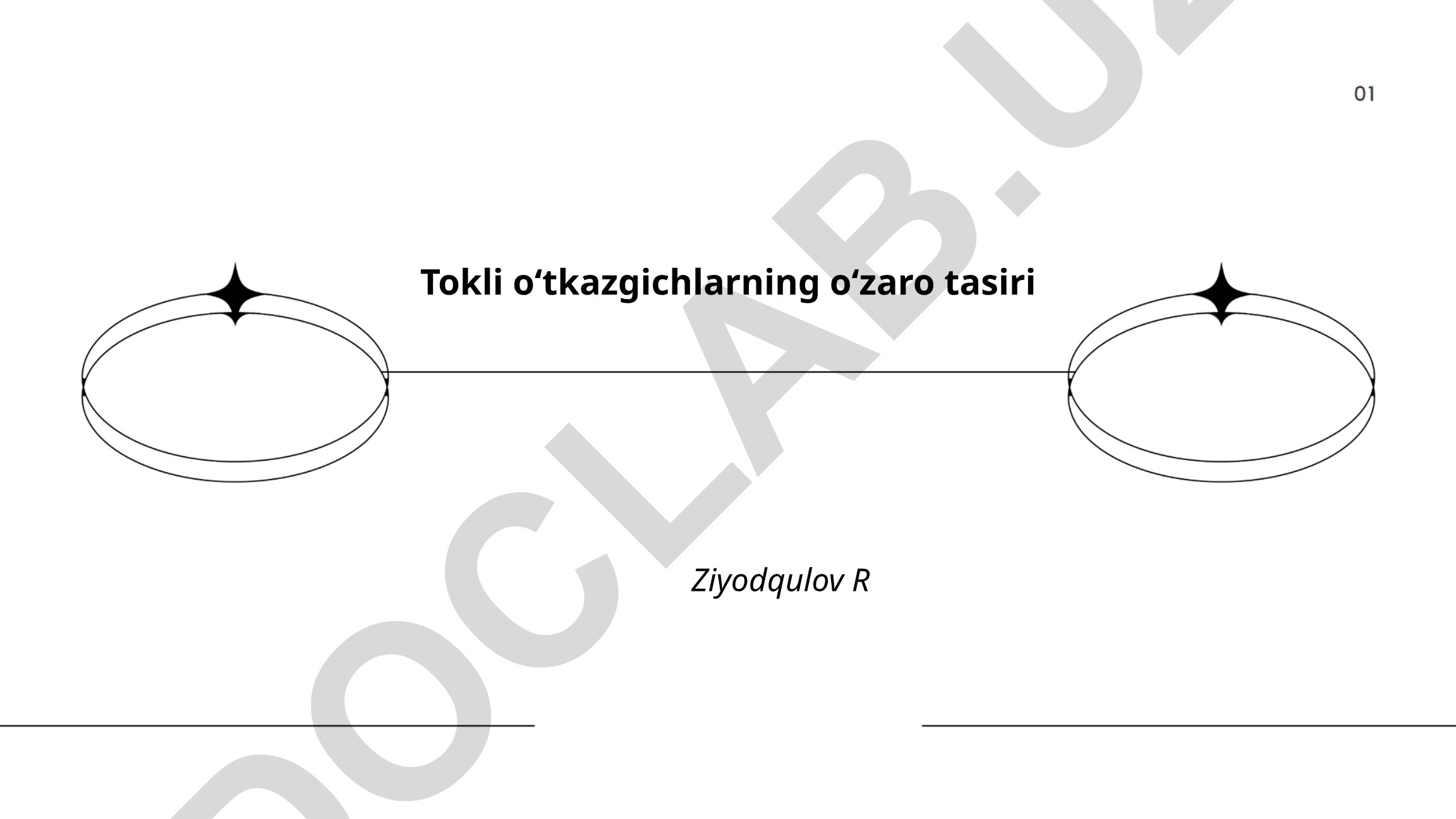 Tokli oʻtkazgichlarning oʻzaro tasiri