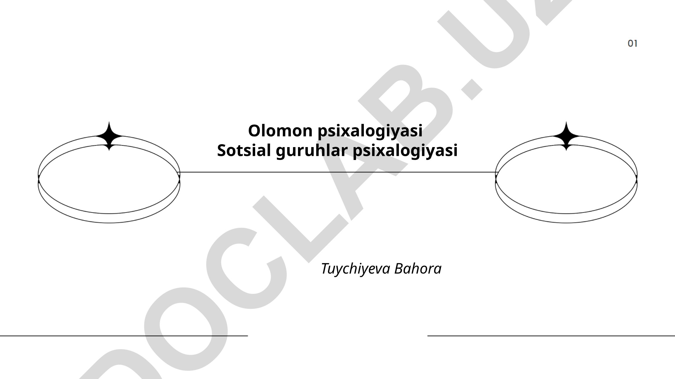 Ijtimoiy guruhlar psixologiyasi va olomon psixologiyasi